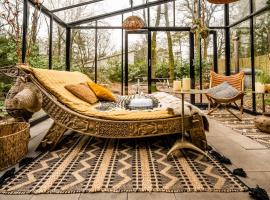 Boutique Bungalow 2 met sauna, hottub en boskas