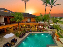 Luna Hotel Boutique - Frente à Praia，位于瓜鲁雅的酒店