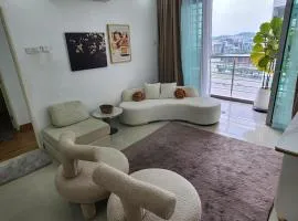 One South 3BR with balcony, MRT and near Bukit Jalil Stadium