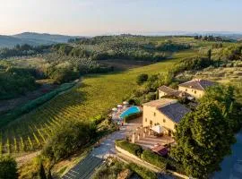 Podere Vergianoni con piscina e vista mozzafiato