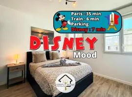 Cartier Disney 7min Train 6min Paris parking