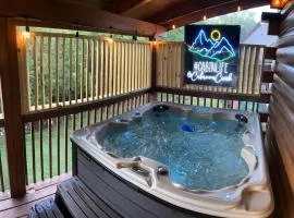 Cabin with New Hot Tub, Near Dollywood .2BD.2BA.Sleeps6.BBQ