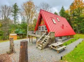 Moments to Mount Snow Idyllic A-Frame Cabin