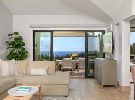 KBM Resorts FREE CAR Kapalua Golf Villa Ocean view Luxury 2-Bedroom Villa with Panoramic views KGV-22P2，位于卡普鲁亚的酒店