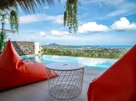 Villa Samurai 3Br Pool & Panoramic Sea View