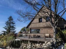 Chalet Javorka，位于科热诺夫的木屋