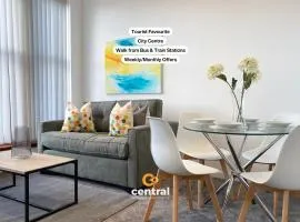 1 Bedroom Apartment by Central Serviced Apartments - Walk Away From Main Attractions - Parking Available - Close to Bus and Train Station - Easy Access to City Centre - Wi-Fi - Fully Equipped - Monthly-Weekly Stay Offers