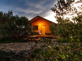 Adriatic Heritage Glamping No1 with Jacuzzi，位于马斯林尼察的酒店