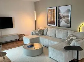 REMA Homes - 180x200 Bett Küche Bad 50'' TV Tiefgarage