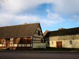 Historisches Bauernhaus，位于Lunow的酒店