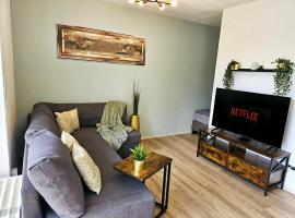 Like at home - moderne Wohnung in Königsbrunn - 30qm - Netflix，位于柯尼希斯布伦的酒店
