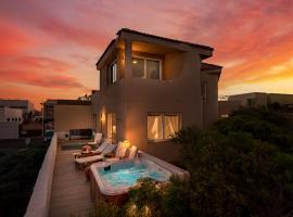 Medano Seaside Villa, Jacuzzi & Pool，位于厄尔梅达诺的酒店