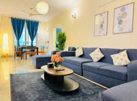 Evara Urban Oasis - Luxury 3BHK Apt near AIG Hospital，位于海得拉巴的公寓