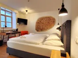 dreamcation Altstadthotel Regensburg, Mikro-Apartments, Pantry-Küchen