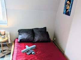 Jolie chambre tout confort et calme ! à pied , 5min de la gare ! de la cathédrale ! et des bords de Loire ! localisation top ! MAIS merci de BIEN lire ma présentation personnelle, car le site impose la sienne, lire jusqu'à section profil，位于讷韦尔的酒店