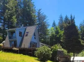 Unique A-Frame Cabin with Sauna- Deja Vu