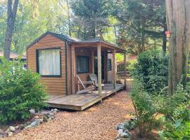 Sfeervol Tiny House in het Bos，位于迪森的小屋