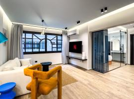 The 2 BDR Sapphire Condo K 5 min to CAI Airport，位于开罗的分契式公寓