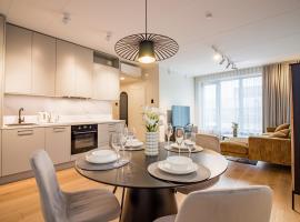 Lai Old Town Apartment with Sauna and Terrace，位于塔尔图的带停车场的酒店