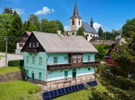 Domeček Lyžáku，位于Bartošovice v Orlických Horách的酒店