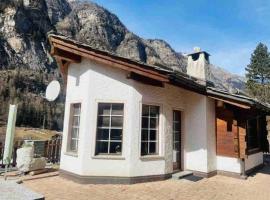 Studio Nina with Garage Direct train to Zermatt，位于圣尼克劳斯的酒店