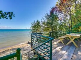 Lake Huron Retreat with Hot Tub, Screened Porch!