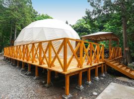 Riverside Glamping Nuts - Vacation STAY 62407v，位于东近江市的豪华帐篷