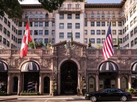 比佛利山威尔希尔酒店（四季酒店集团成员），位于洛杉矶罗迪欧大道附近的酒店