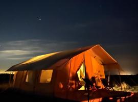 Simple Camp carpa Árboles