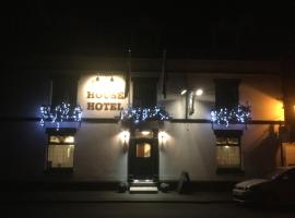 巴克酒店，位于Bangor-is-y-coed的酒店