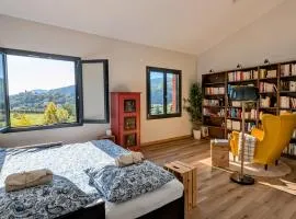 Chambre spacieuse avec superbe vue et sdb privée