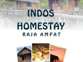 Indos Homestay-Raja Ampat，位于Besir的别墅