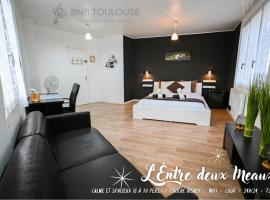 Pause entre deux Meaux ► Proche Disneyland Paris ► WiFi ► Netflix ► 24/24h，位于本嘉德的酒店