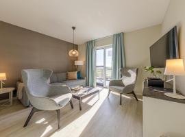 5 Sterne Apartment Boddenoase mit Ostseeblick，位于欧巴德伍斯图的酒店