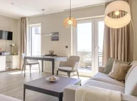 Kleine Strandoase - Ferienwohnung mit Südbalkon, Wellness & Boddenblick