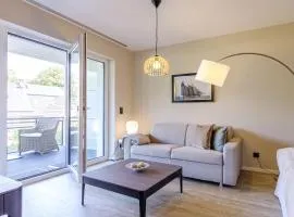 Kleine Stranddüne im Strandhaus mit Balkon