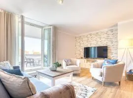 Strandläufer an der Seebrücke