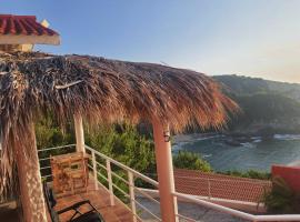 Bungalow Maya Luna，位于Playa Estacahuite的酒店