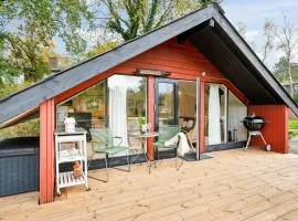 Beautiful Home In Knebel With 3 Bedrooms, Sauna And Internet