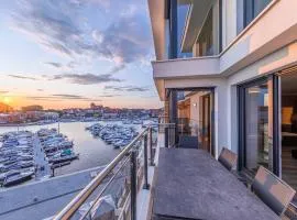 Auszeit, Yoga-Apartment mit Kamin & Balkon in der Hafenresidenz