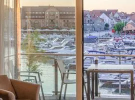Hafenidylle - Apartment in der Hafenresidenz mit Balkon & Wellness