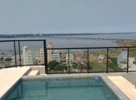 Céntrico Loft con Piscina y Balcón en Posadas