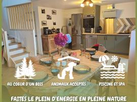 Ker Adèle, longère cosy au cœur d'un bois，位于Ploërdut的酒店