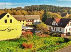 Pivovar Mlýn，位于什捷季的酒店