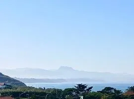 Vue sur mer et plage de Marbella