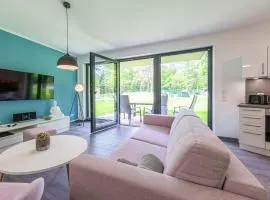 Bewusstsein - Modernes Apartment mit Terrasse, Walk-In-Dusche & Wellnesszugang