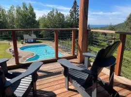 Lutsen Mtn Ski-In/Ski-Out Studio | Lake & Mtn View