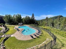 Condo at Lutsen Mtn, Ski in Ski out, Hike, Bike, Ski, Swim, etc，位于卢森的酒店