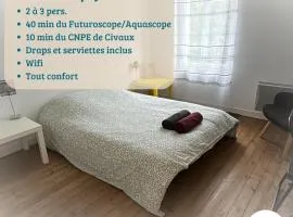 LE REPOS DU VOYAGEUR T3 45 m2 tout confort