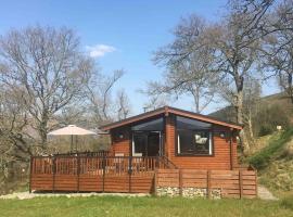 Teaghlach Luxury Lodge with hot tub Balquhidder Mhor Lodges，位于洛亨黑德的酒店